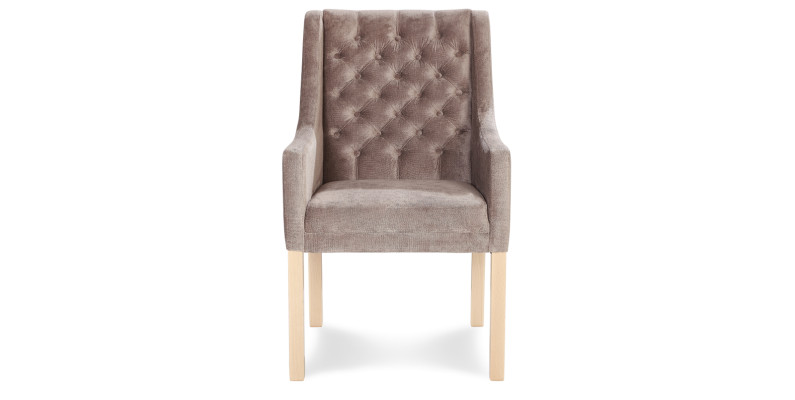 Chesterfield Stuhl Set Gruppe 2x Lehnstuhl Garnitur Sitz Polster Samt Neu Stühle