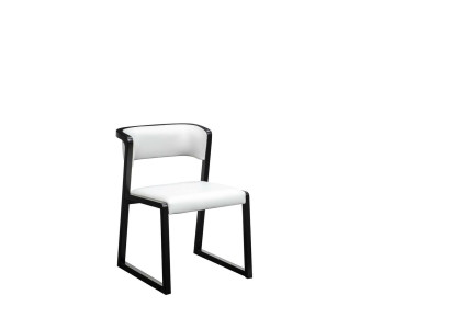 Stuhl 1x Ess Zimmer Club Stühle Sessel Designer Holz Lounge Italy Polster Weiß