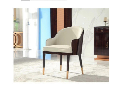 Stuhl 1x Ess Zimmer Polster Stuhl Fernseh Lounge Club Leder Textil Sitz Sessel