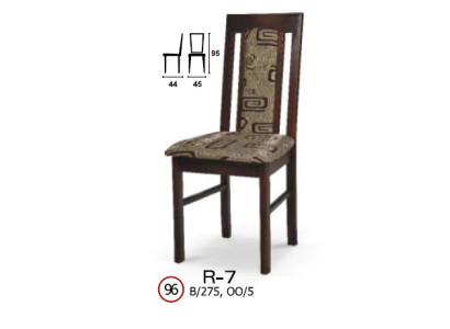 Stuhl aus Massivholz R7