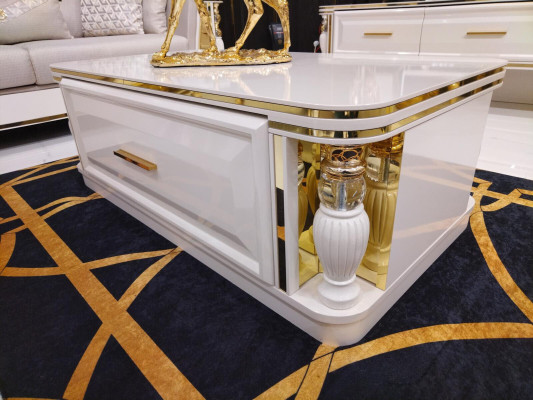 Luxus Möbel Couchtisch Beistelltisch Tisch Wohnzimmertisch Sofatisch Konsol Neu