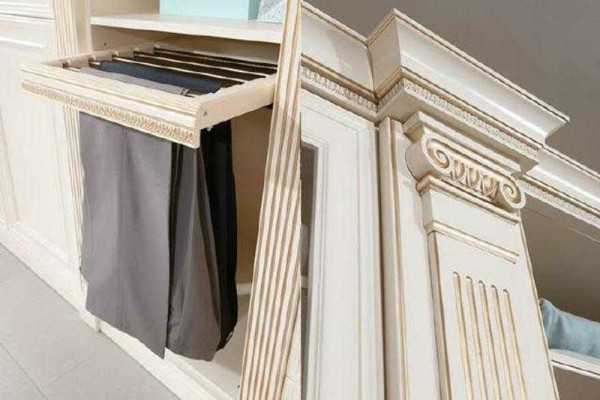 Abschlußelement Kleiderschrank Schrank Begehbarer Neu V-Seitenabschlussteil L/P