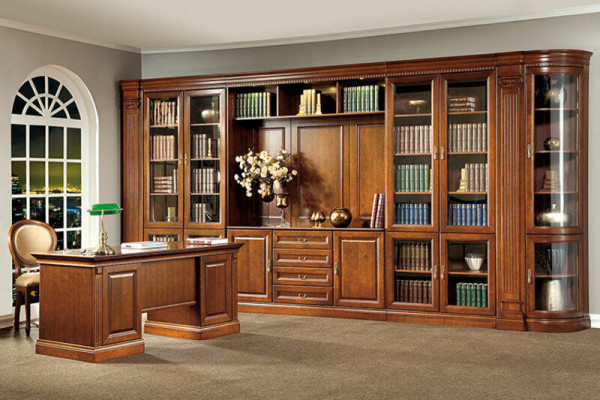 Klassische Außenseite furniert Element für Schrank Schranksystem - Model BA-23