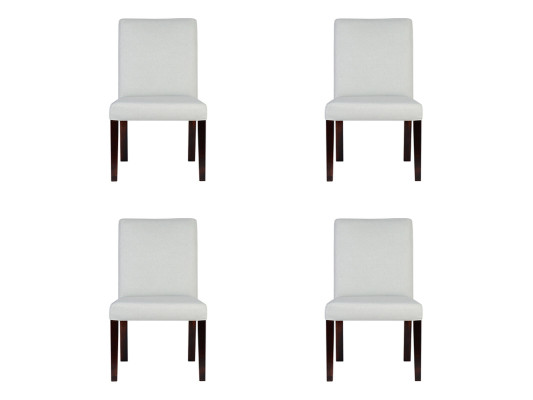 4x Stühle Stuhl Polster Design Lounge Club Sitz Lehn Garnitur Sessel Neu
