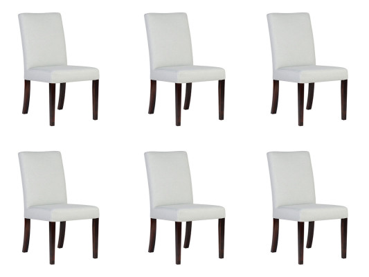 6x Stühle Stuhl Polster Design Lounge Club Sitz Lehn Garnitur Sessel Neu