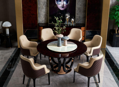 Designer Stuhl Luxus Lehnstuhl Polster Stühle 1x Sessel Wohn Ess Zimmer Leder