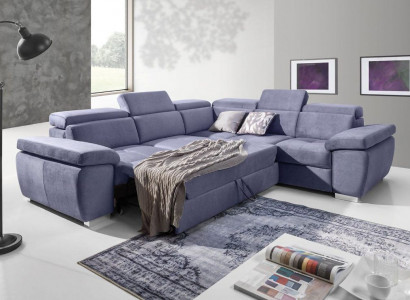 XXL Polster Wohnlandschaft Sofa Eck Sitz Polster Schlaf Garnitur Couchen Sofas