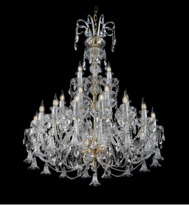 Bohemia Kristall Kronleuchter Lampe Decke Leuchte Lampe Decke Kronleuchter