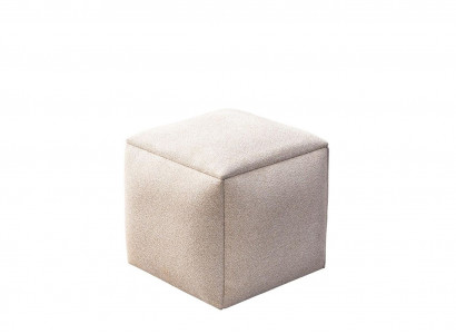 Hocker Sitzhocker Polsterhocker Stoffhocker Beige Schminkhocker Modern