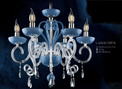 Bohemia Kronleuchter Hängeleuchte Kristall Lampen Lichter Deckenleuchte