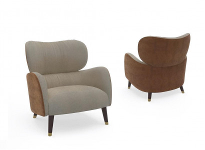 Sessel Grau Wohnzimmer Möbel Design Modern Luxus Einsitzer Fernsehsessel