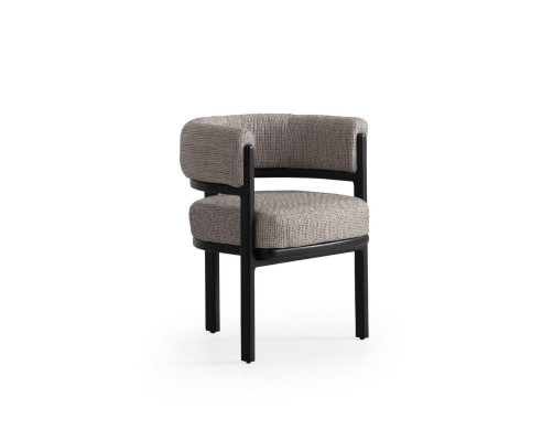 Grauer Armlehnen Esszimmerstuhl Küchenstühle Lehnstuhl Esszimmer Möbel