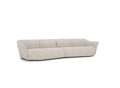 Viersitzer Modern Sofa Couch Polstermöbel Wohnzimmer Textil Einrichtung Neu