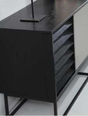 Essecke Essgruppe Esszimmer Esstisch Stühle 6tlg Holz Schwarz Set Neu