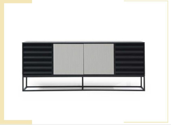 Essecke Essgruppe Esszimmer Esstisch Stühle 6tlg Holz Schwarz Set Neu