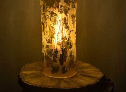 Kristall Nachttisch Lampe Tischlampe Lampe Leuchte Tisch Bohemia Schreibtisch