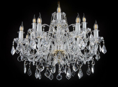 Klassische Deckenleuchte Kristallbeleuchtung Neu Bohemia Lampe Kronleuchter