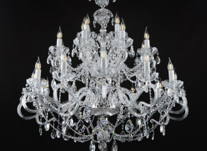 Kristall-Lampe Kronleuchter Hängeleuchte Bohemia Deckenleuchte