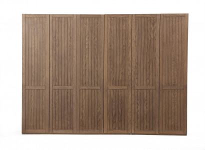 Kleiderschrank Schrank Holz Modern Braun Kleider Schlafzimmer Schranke