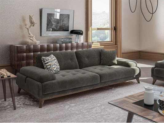 Luxus Polstermöbel Sofa Dreisitzer Couch Wohnzimmer Einrichtung Polster Stoff