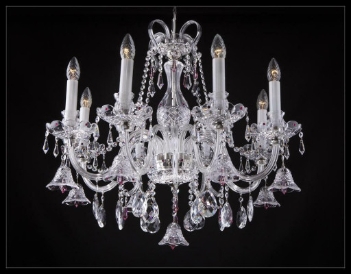 Kristall Kronleuchter Deckenleuchte Hängelampe Licht Bohemia Lampe