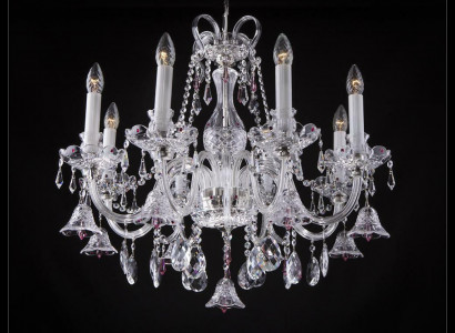 Kristall Kronleuchter Deckenleuchte Hängelampe Licht Bohemia Lampe