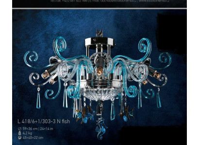 Kristall Leuchte Lampen Deckenlampe Kronleuchter Leuchte Bohemia