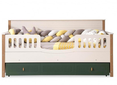 Bettrahmen Kinderbett Bett Kinderzimmer Kinderzimmermöbel Helles Holz