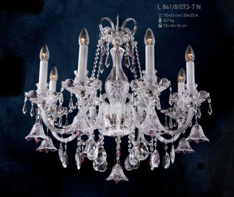 Kristall Kronleuchter Hängeleuchte Lampe Bohemia Deckenleuchte