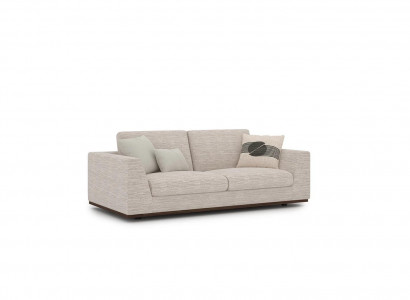 Polstermöbel Zweisitzer Sofa Design Wohnzimmer Einrichtung Modern Textil