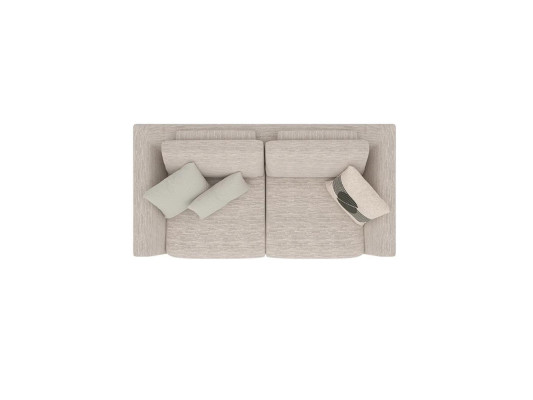 Polstermöbel Zweisitzer Sofa Design Wohnzimmer Einrichtung Modern Textil