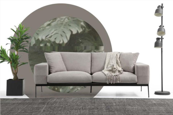 Sofagarnitur 32 Sitzer Sofa Garnitur Grau Sofas Modern Gruppe Set Neu