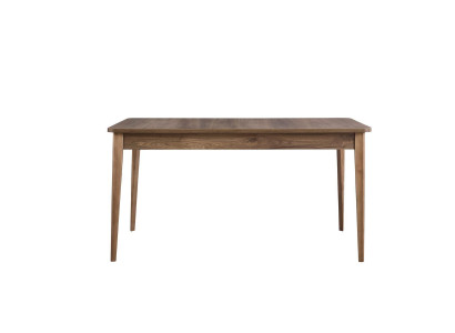 Esszimmertisch Esstisch Tisch Holz Braun Ausziehbar 160 cm Esszimmer