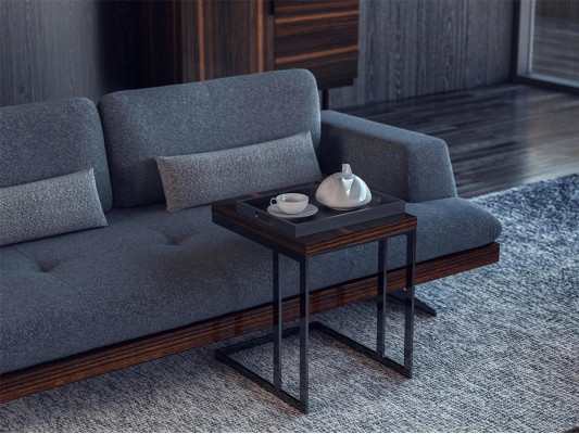 Design Grau Sofa Dreisitzer Couch Wohnzimmer Design Modern Einrichtung