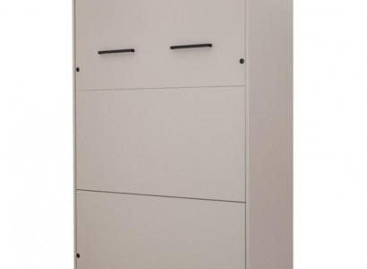 Bett mit Schreibtisch Grau Schlafzimmer Elegantes Design Modern Möbel Luxus Neu