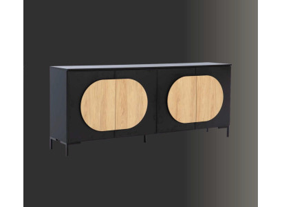 Kommode Grau Luxus Sideboard Schrank Schlafzimmer Kommoden Schränke Elegantes