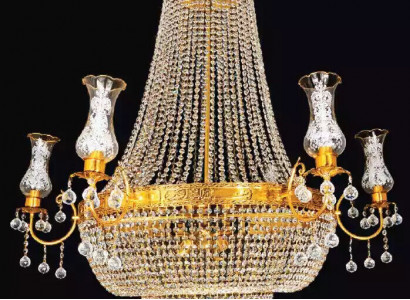 Lampe Hängeleuchte Kronleuchter Deckenleuchte Lampen Kristalllampe 115x160