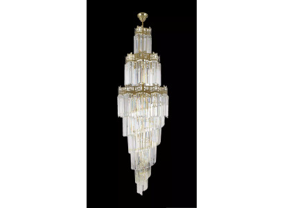 Kronleuchter Luxus Design Kristall Wohnzimmer Stil Moderner Lampe