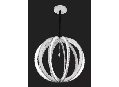 Moderne Leuchte Hängelampe Abstrakte Runde Leuchten Kristallleuchte 100x150