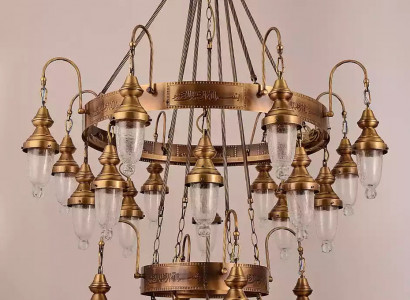 Hängeleuchte Kronleuchter Lampe Kristalllampe Deckenleuchte Lampen 120x250