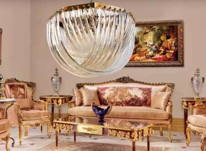 Kronleuchter Wohnzimmer Luxus Deckenleuchte Crystal Kronleuchter