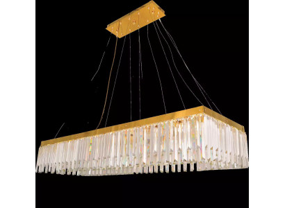 Kronleuchter Luxus Leuchter Beleuchtung Lampe Kristall Deckenlampe Gold