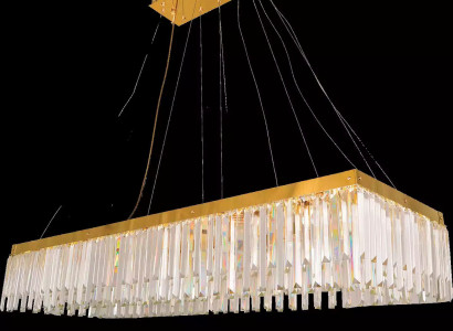 Kronleuchter Luxus Leuchter Beleuchtung Lampe Kristall Deckenlampe Gold