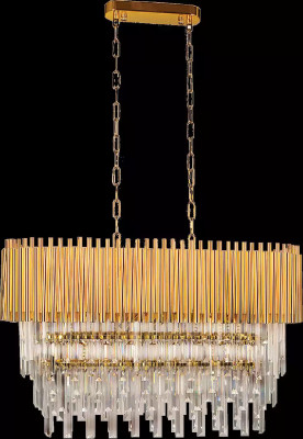 Kronleuchter Deckenleuchter Luxus Gold Deckenlampe Lüster Kristall