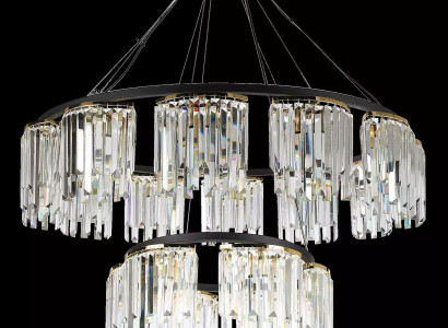 Leuchten Kronleuchter Deckenleuchte Moderne Runde Lampe Kristall Design