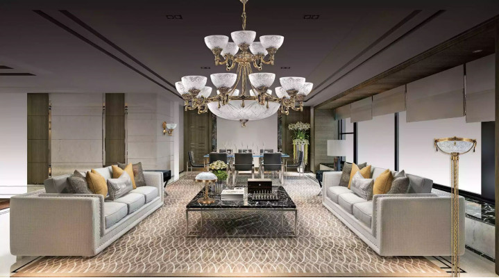 Lampe Hängeleuchte Kronleuchter Kristalllampe Deckenleuchte Lampen 113x140