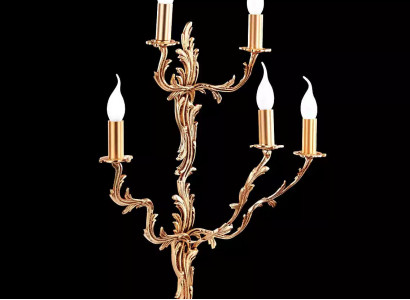 Wandlampe Wand Leuchten Lampen Wohnzimmer Schlafzimmer Luxus gold