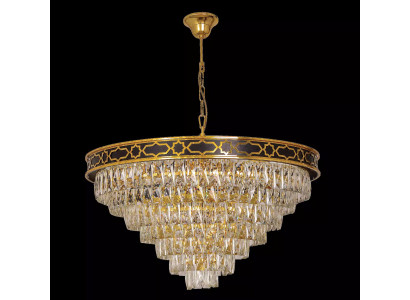 Deckenlampe Kronleuchter Runde Leuchte Lampe Gold Deckenleuchte Lampen