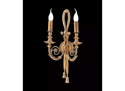 Wandlampe Goldene Wandleuchte Klassische Lampe Barock Leuchte Gold