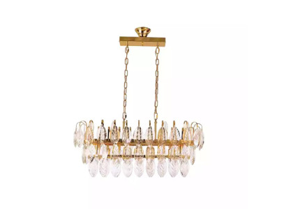 Luster Kronleuchter Deckenleuchter Luxus Gold Deckenlampe Kristall Leuchte